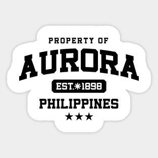 Apayao - Property of the Philippines Shirt Sticker